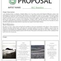 artist proposal
